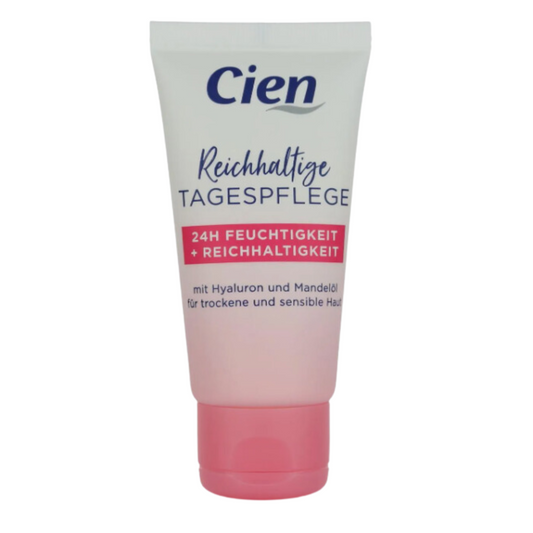 Cien -ის გაჯერებული სახის კრემი, მშრალი & მგრძნობიარე კანისთვის