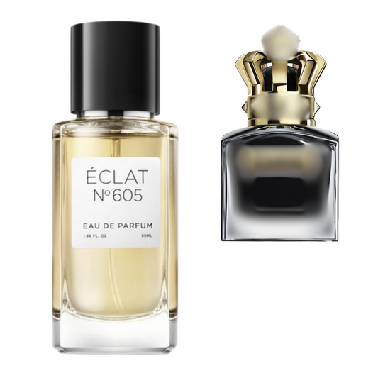 Éclat-ის N° 605-ი ინსპირირებული Jean Paul Gaultier - Scandal Men-ის სურნელით!
