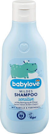 Babylove -ს საბავშვო შამპუნი Shampoo mild sensitive, 250 მლ
