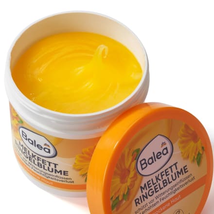 Balea -სი დამატენიანებელი ტანის და ხელის კრემი კალენდულას ექსტრაქტით. 250 მლ