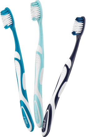 Dentodent -ის ანტიბაქტერიული კბილის ჯაგრისი - საშუალო სიმაგრის. 1 ცალი