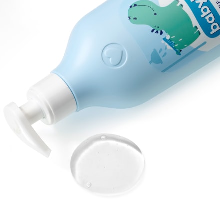 Babylove -ის დასაბანი სენსიტიური გელი ჩვილებისთვის - თმებიდან ფეხებამდე