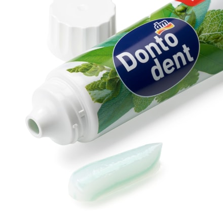 Dontodent -ის კბილის პასტა. Kräuter, მცენარეული 125 მლ.