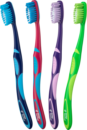 Dentodent -ის საბავშვო კბილის ჯაგრისი 6 წლიდან. 2 ცალი