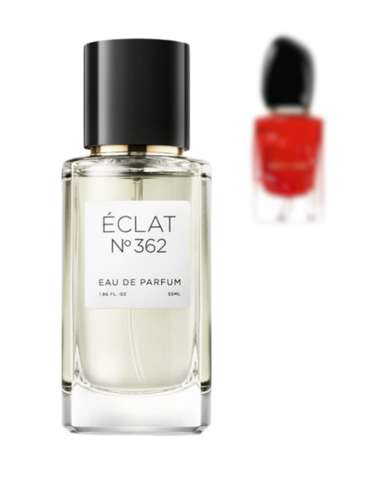 Éclat-ის N° 362-ი ინსპირირებული Giorgio Armani - Sì Passione -ს სურნელით!