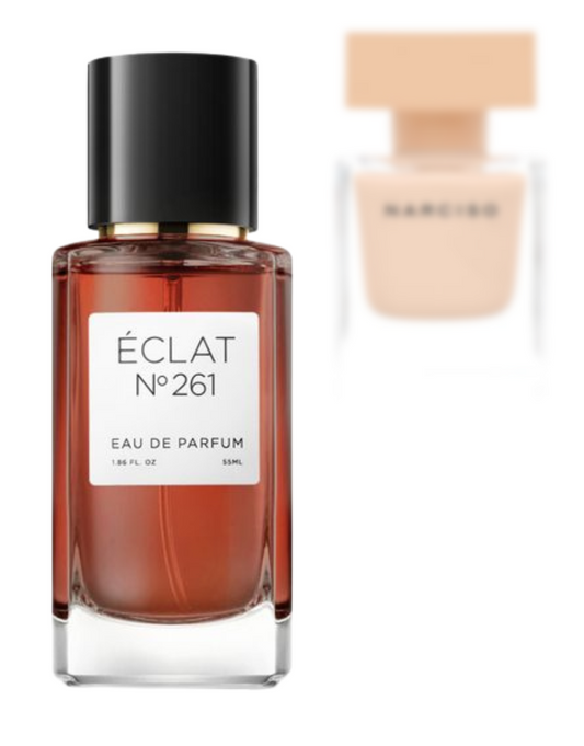 Éclat-ის N° 261 -ი ინსპირირებული Narciso Rodriguez - Poudrée -ს სურნელით!
