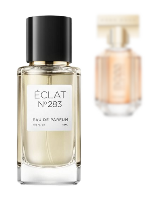 Éclat-ის N° 283-ი ინსპირირებული Hugo Boss - The Scent for Her -ის სურნელით