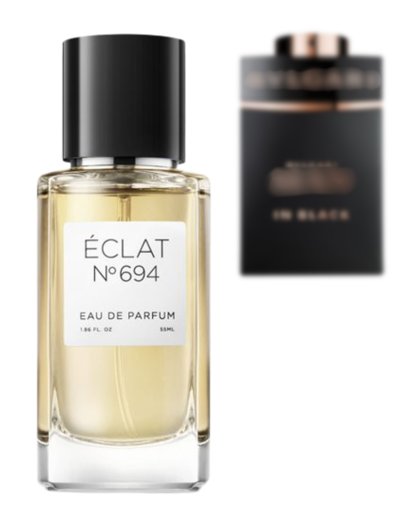 Éclat-ის N° 694-ი ინსპირირებული Bvlgari - Man in Black -ის სურნელით!