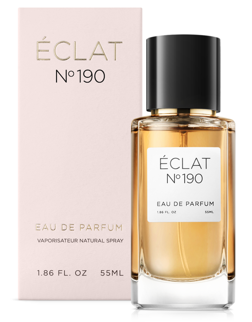 Éclat-ის N° 190-ი ინსპირირებული Yves Saint Laurent - Black Opium -ის სურნელით!