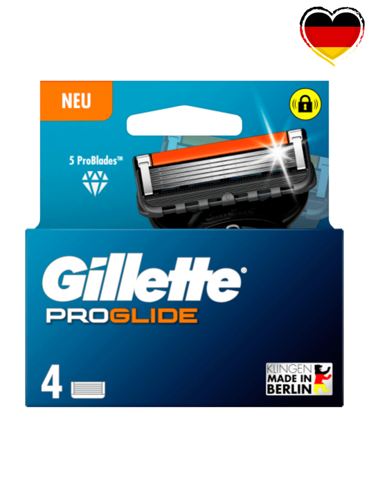 Gillette ProGlide ბერლინში დამზადებული Made in Berlin საუკეთესო ხარისხის პირები