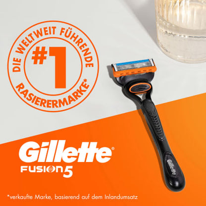 Gillette Fusion 5 ბერლინში დამზადებული Made in Berlin საუკეთესო ხარისხის პირით