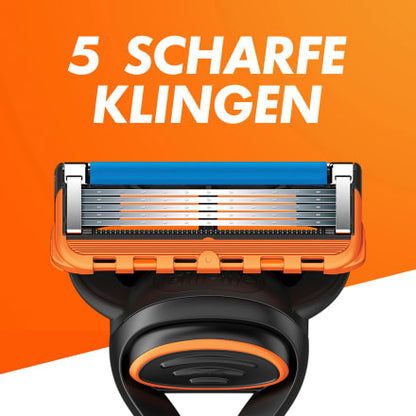 Gillette Fusion 5 ბერლინში დამზადებული Made in Berlin საუკეთესო ხარისხის პირით