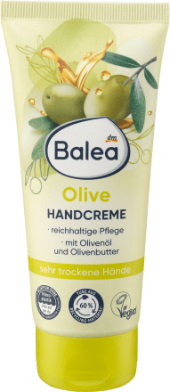 Balea -ს ხელის კრემი ზეითუნის ზეთით.  Handcreme Olive. 100 მლ