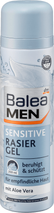 Balea Men -ის სენსიტიური საპარსი გელი მამაკაცებისთვის 200 მლ