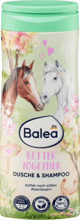 Balea -ს საბავშვო შხაპის გელი და შამპუნი Better Together 2-1-ში, 300 მლ