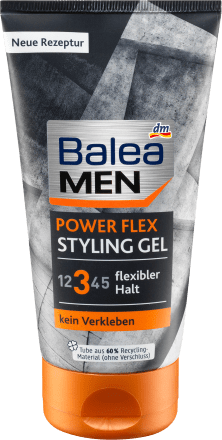 Balea MEN -ის თმის გელი Power Flex 150 მლ.