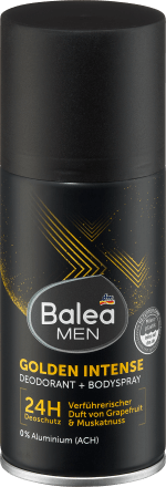 დეოდორანტი მამაკაცისთვის Balea - Golden Intense 150 მლ