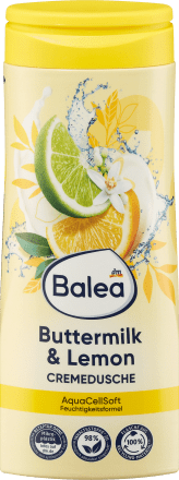 Balea -ს შხაპის გელი კრემისებრი Buttermilk & Lemon  300 მლ