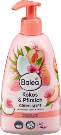 Balea -ს თხევადი კრემ-საპონი Pfirsich & Kokos, 500 მლ.