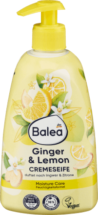 Balea -ს თხევადი კრემ-საპონი Ginger & Lemon, 500 მლ.
