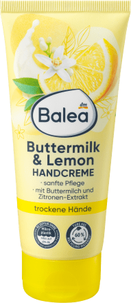 Balea -ს ხელის კრემი ( მშრალი კანისთვის)  Buttermilk & Lemon 100 მლ