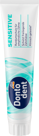 Dontodent -ის კბილის პასტა სენსიტიური  Sensitive,  125 მლ.