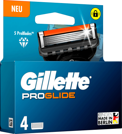 Gillette ProGlide ბერლინში დამზადებული Made in Berlin საუკეთესო ხარისხის პირები