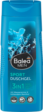 Balea Men-ის შხაპის გელი Sport მამაკაცებისთვის 300 მლ