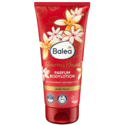 Balea -ს პარფიუმირებული ტანის ლოსიონი Parfum Bodylotion Glamorous Moment