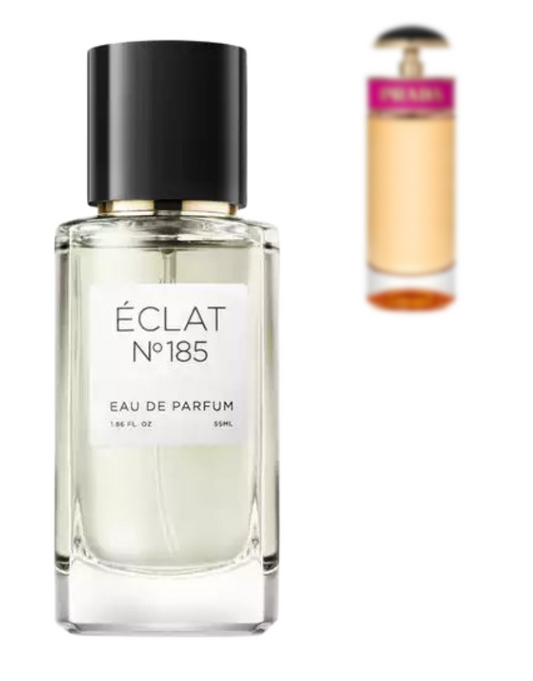 Éclat-ის N° 185-ი ინსპირირებული Prada - Candy  -ს სურნელით!