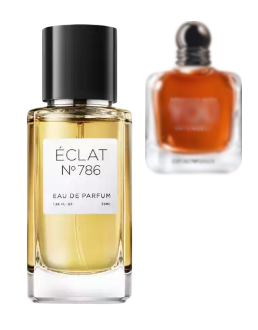 Éclat-ის N° 786-ი ინსპირირებული Giorgio Armani - Stronger With You Intensely -ის სურნელით!